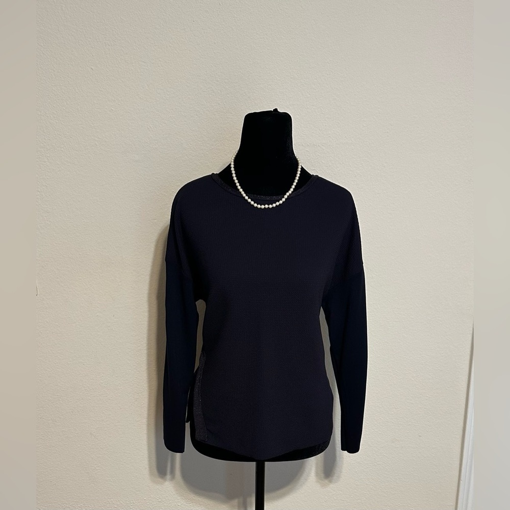 Zara W/B collection dark purpple Women's Blouse